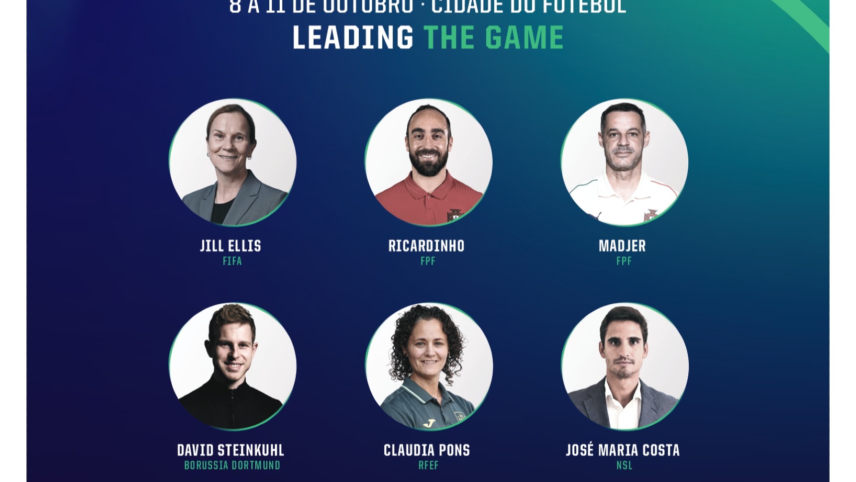 Portugal Football Summit anuncia novo lote de oradores